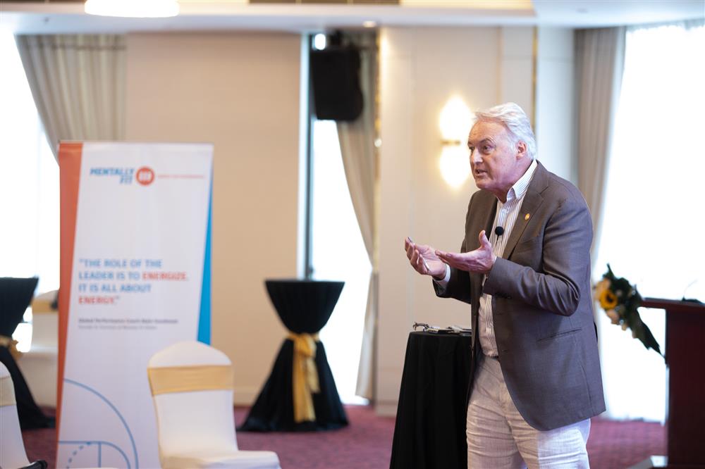 Ông Alain Goudsmet, chuyên gia hàng đầu thế giới trong lĩnh vực huấn luyện tinh thần.